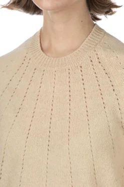 Outlet Comme Des Garcons TAO Multi Fabrics Mix Jersey Flower Pattern Jacquard Knitwear