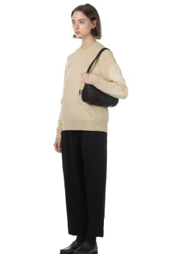 Outlet Comme Des Garcons TAO Multi Fabrics Mix Jersey Flower Pattern Jacquard Knitwear