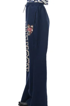 Fashion Kapital 30/-Napped Lining Flare SWT Pants (KOUNTRY) - Navy