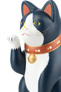 Fashion Fukumaneki Navy Lucky Cat 15.5cm