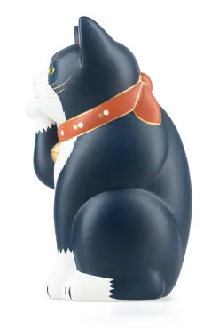 Fashion Fukumaneki Navy Lucky Cat 15.5cm