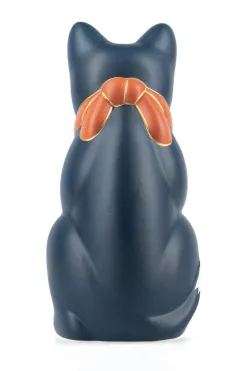 Fashion Fukumaneki Navy Lucky Cat 15.5cm