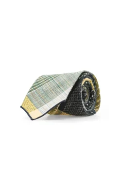 New Engineered Garments Neck Tie - Madras Dobby Jacquard