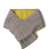 New Tehtava Neck Warmer - Reversible - Brown & Mustard