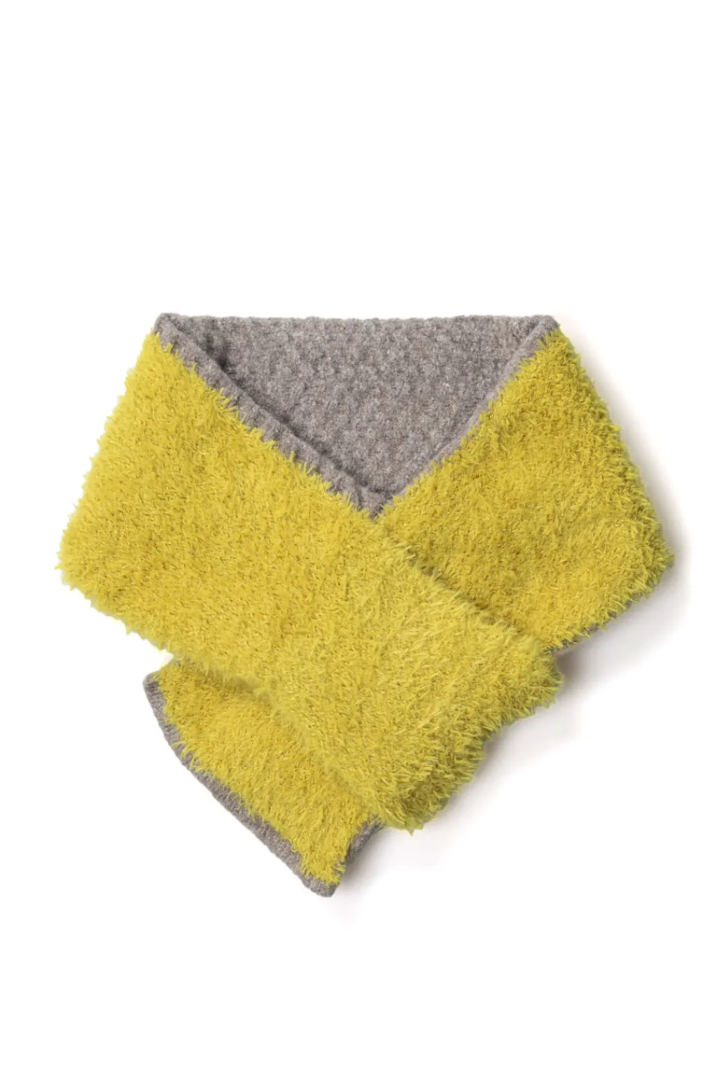 New Tehtava Neck Warmer - Reversible - Brown & Mustard