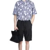 Sale OrSlow New Yorker Shorts Typewriter Cloth - Black