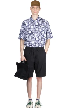 Sale OrSlow New Yorker Shorts Typewriter Cloth - Black