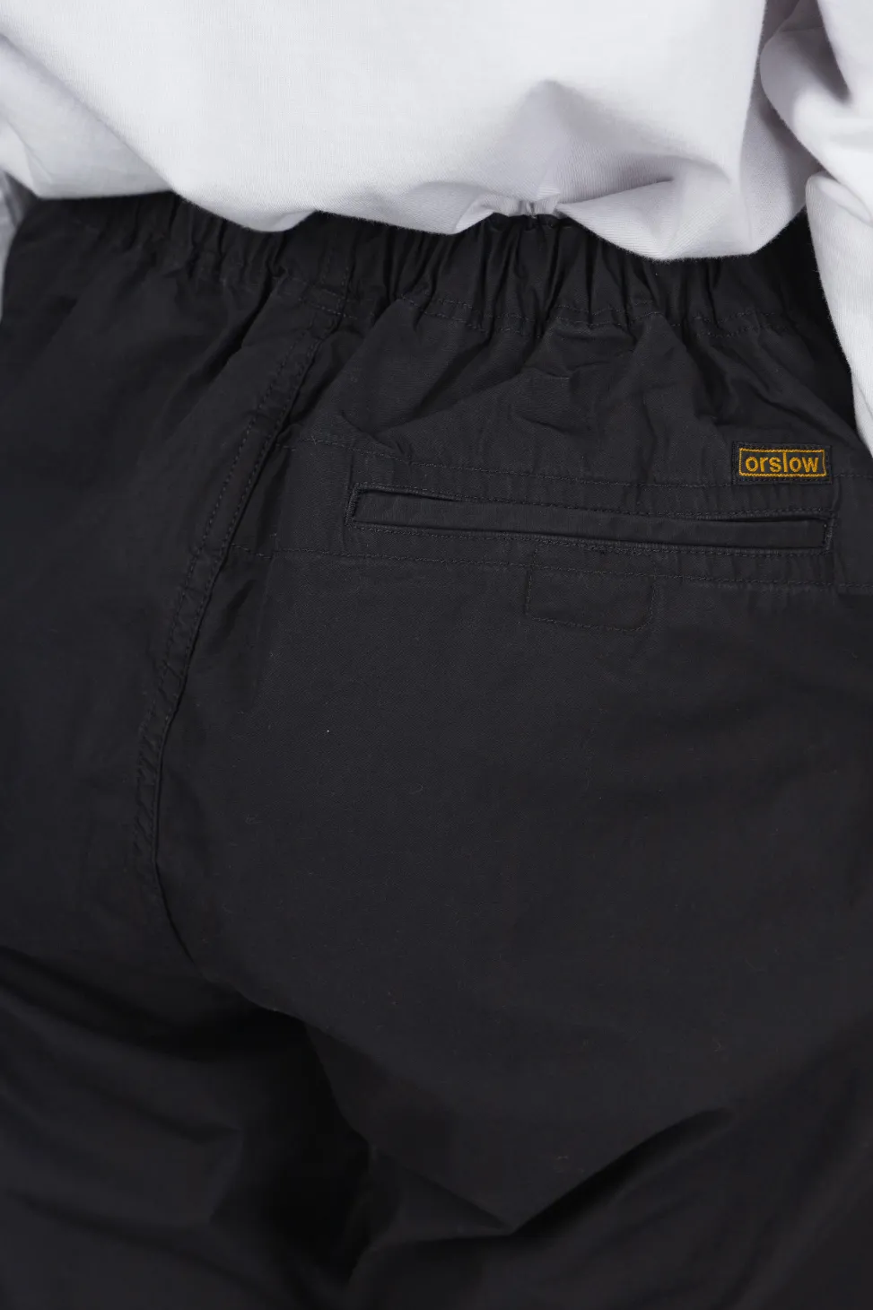 Discount OrSlow New Yorker Shorts Typewriter Cloth - Black