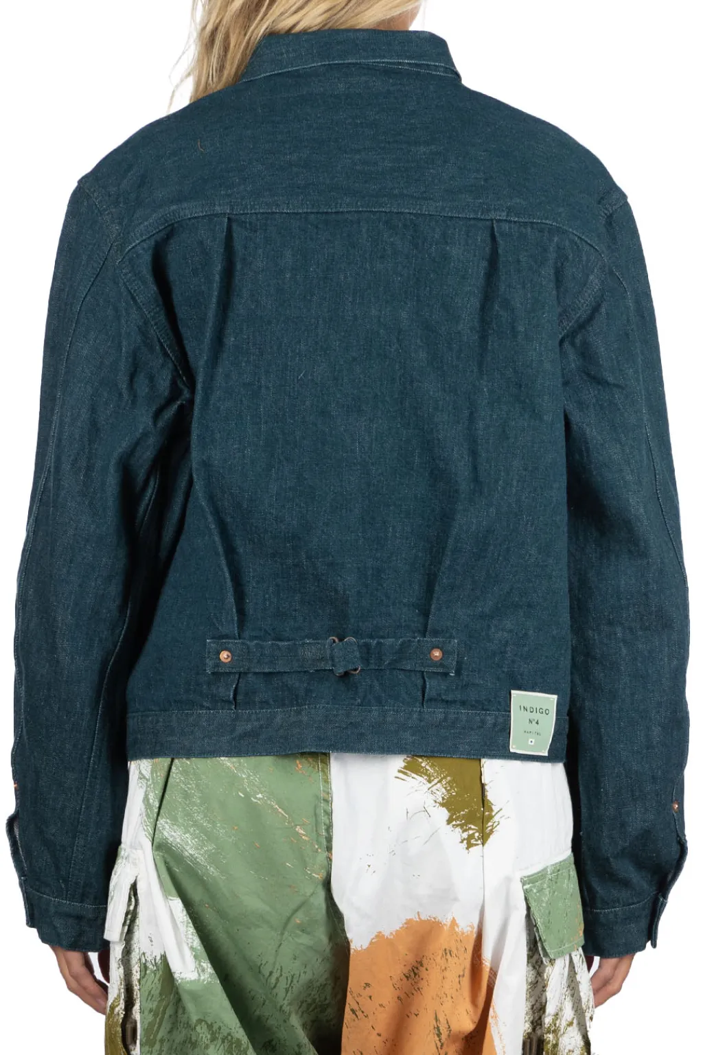 Outlet Kapital No.4 Plant Dyed Denim 1st Jacket