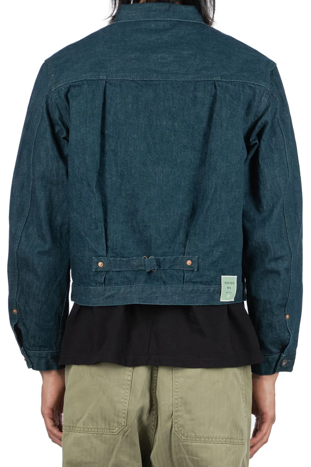 Sale Kapital No.4 Plant Dyed Denim 1st Jacket