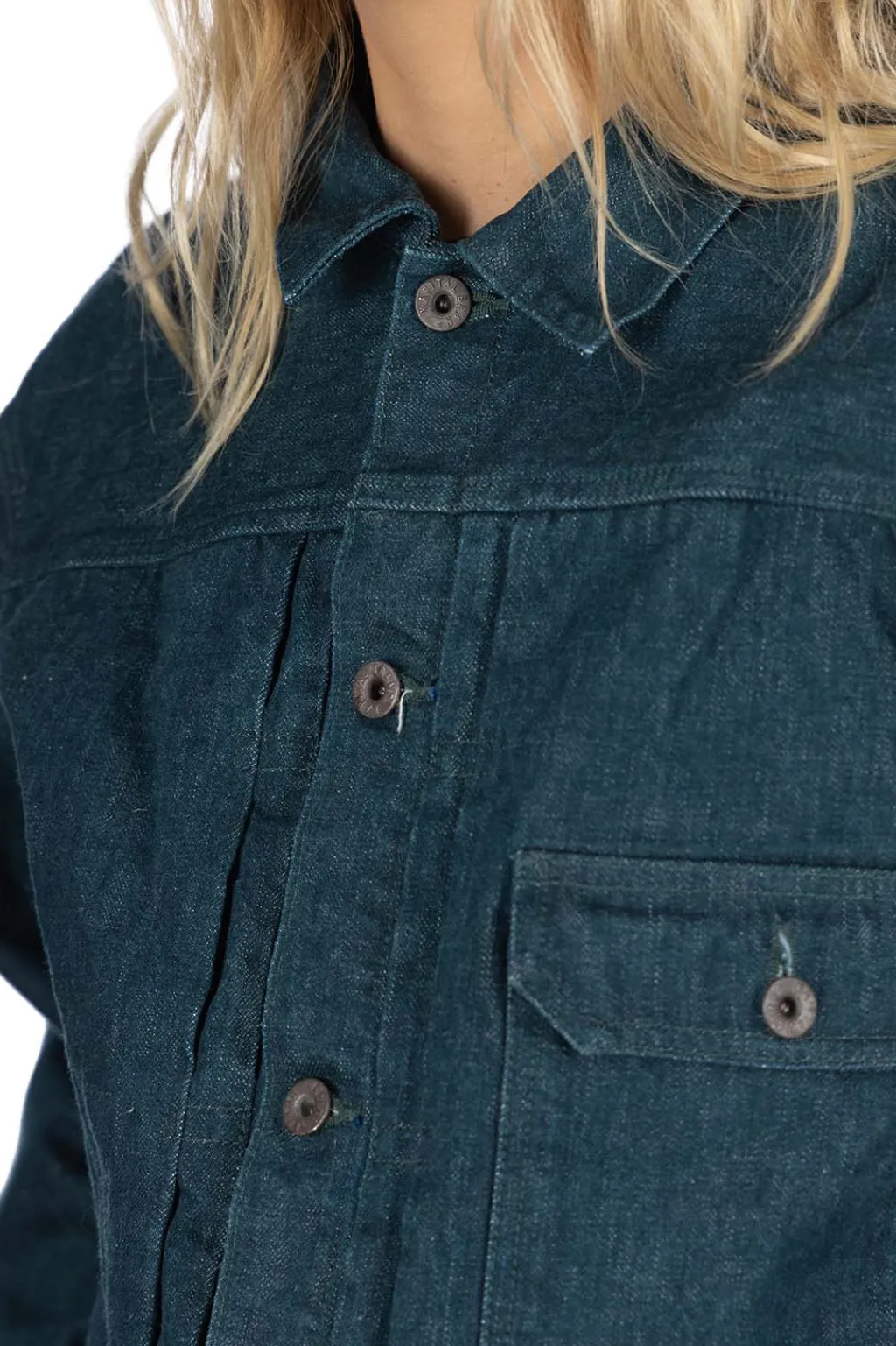 Outlet Kapital No.4 Plant Dyed Denim 1st Jacket