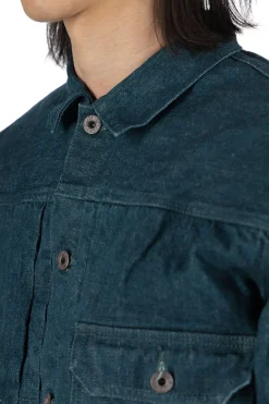 Sale Kapital No.4 Plant Dyed Denim 1st Jacket