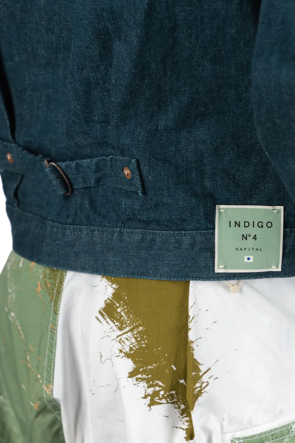 Outlet Kapital No.4 Plant Dyed Denim 1st Jacket
