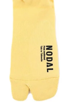 Outlet NODAL Logo Socks - Lemon