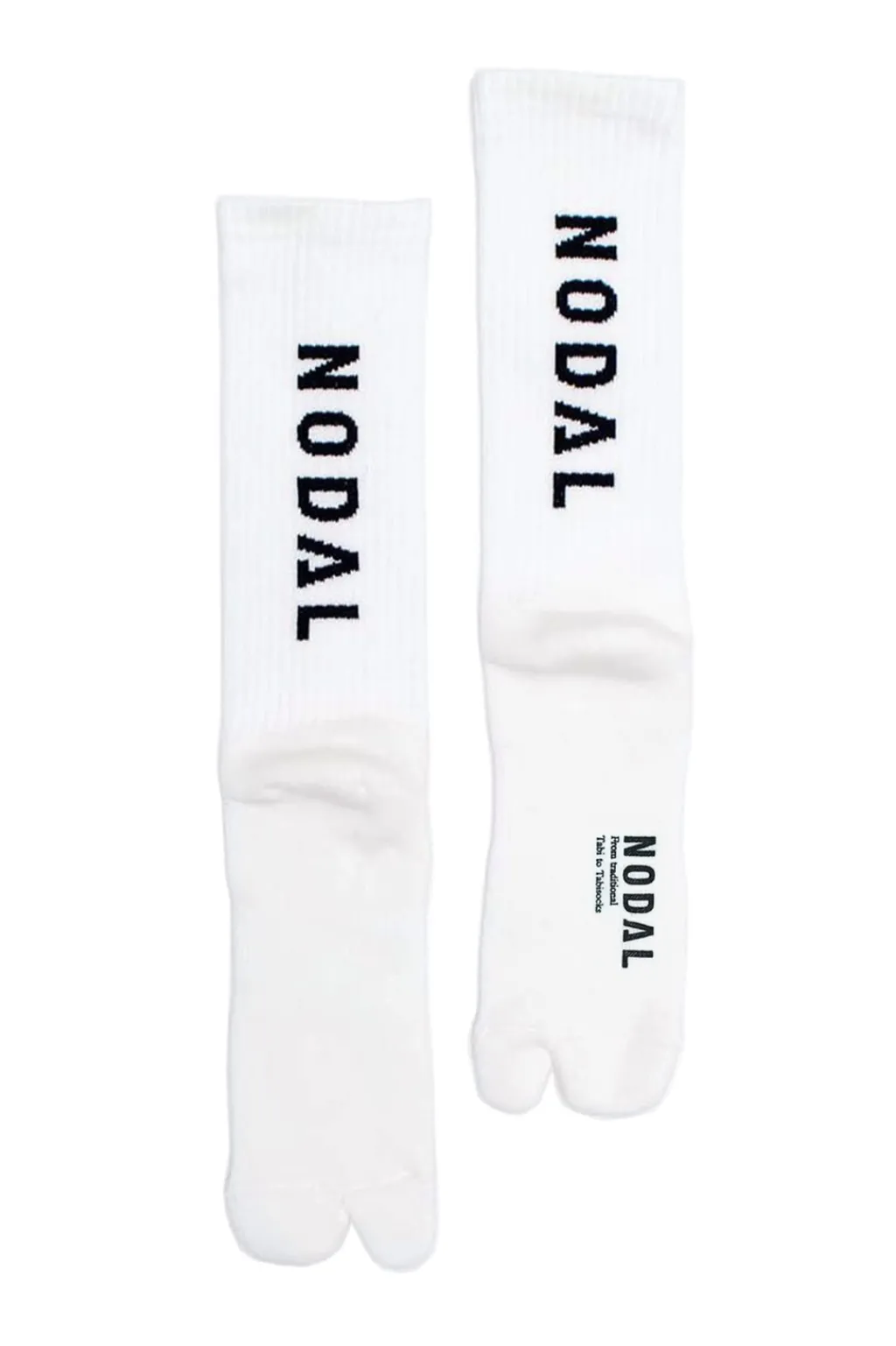 Discount NODAL Logo Socks - White