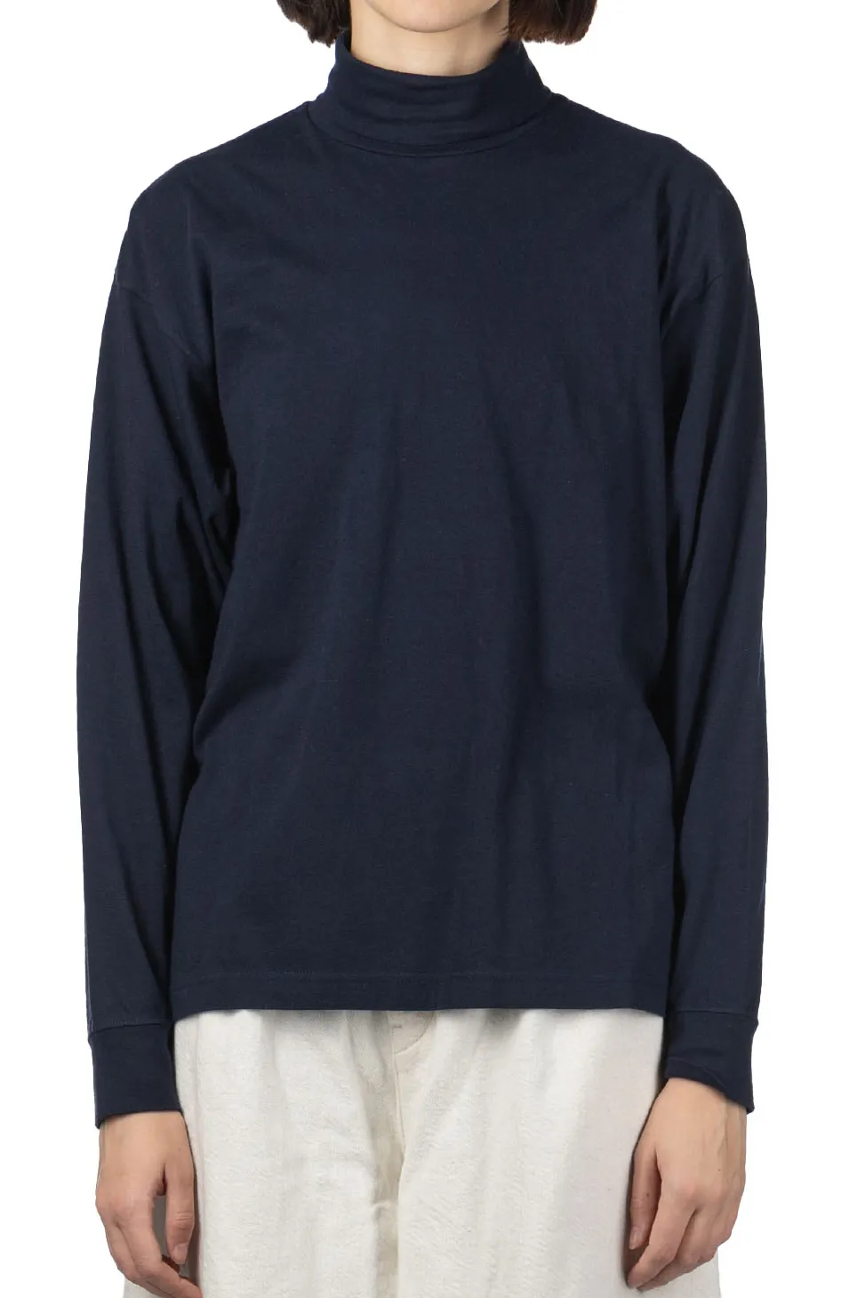 Outlet FilMelange NOEL - Turtleneck LS Tee - Deep Navy