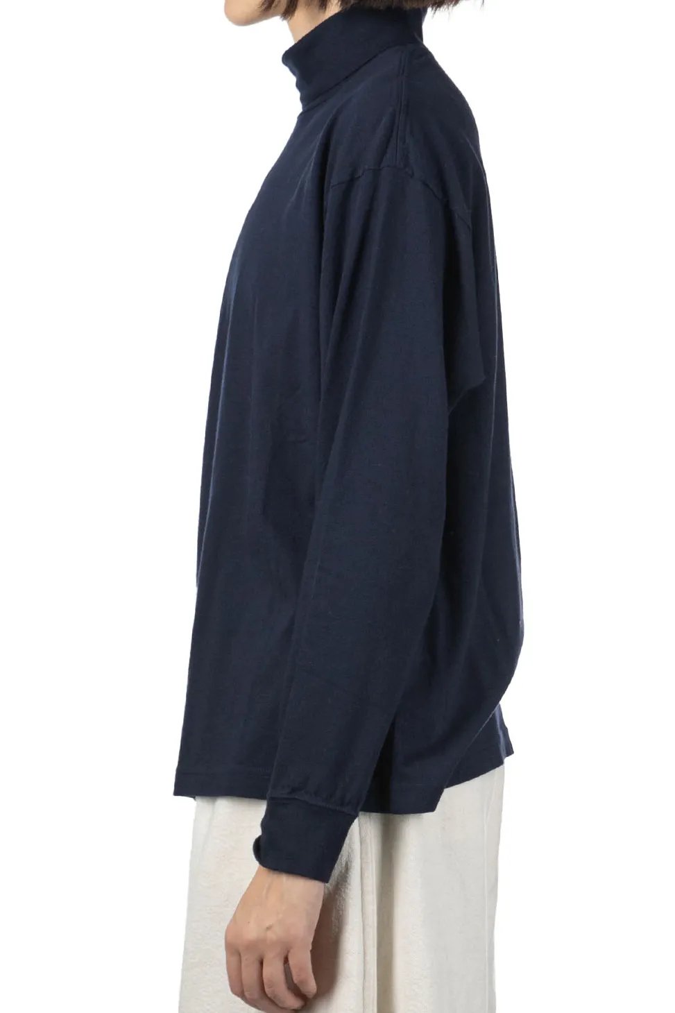 Outlet FilMelange NOEL - Turtleneck LS Tee - Deep Navy