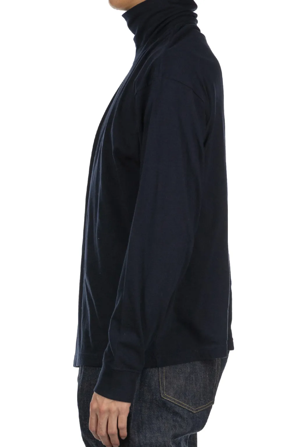 New FilMelange NOEL - Turtleneck LS Tee - Deep Navy