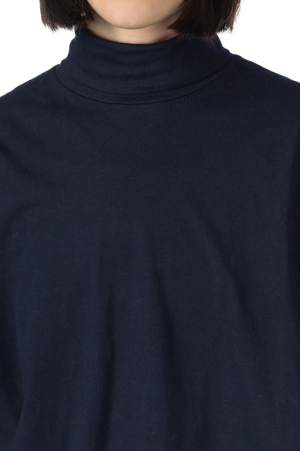 Outlet FilMelange NOEL - Turtleneck LS Tee - Deep Navy