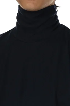 New FilMelange NOEL - Turtleneck LS Tee - Deep Navy