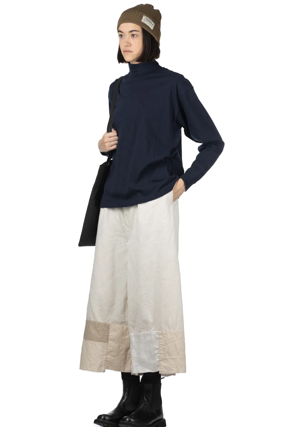 Outlet FilMelange NOEL - Turtleneck LS Tee - Deep Navy