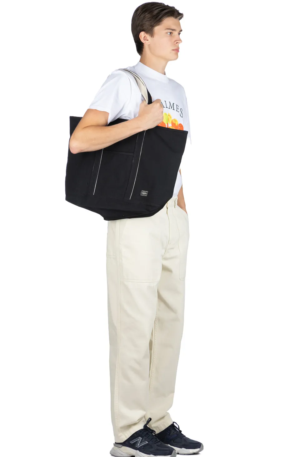 Outlet Porter Yoshida NOIR Tote Bag Large - Black