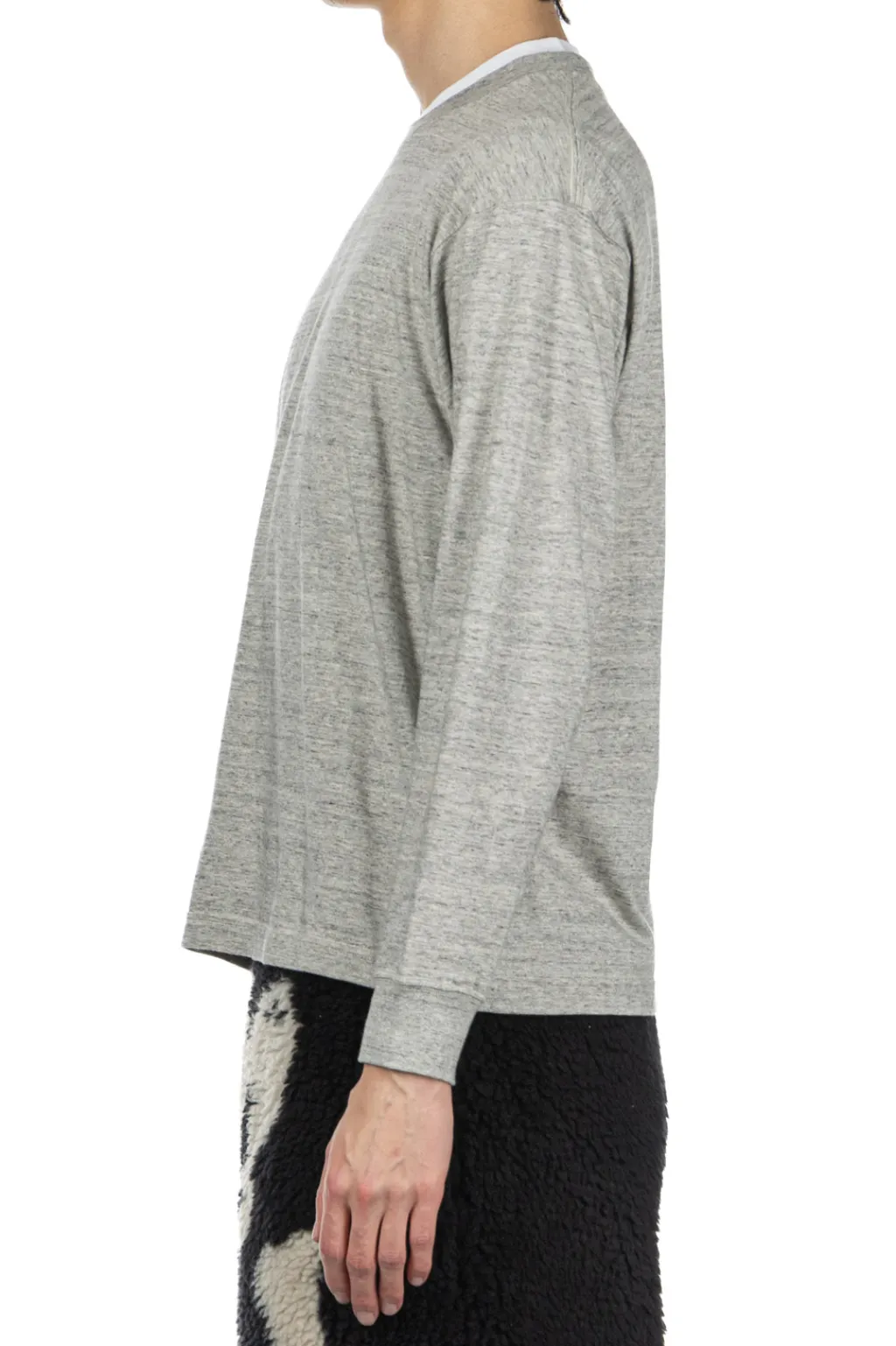 Online FilMelange NOLAN - Long Sleeve Tee - Old Melange