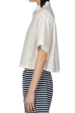 Clearance nicholson & nicholson ODETTE-POPLIN Top - White