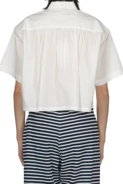 Clearance nicholson & nicholson ODETTE-POPLIN Top - White