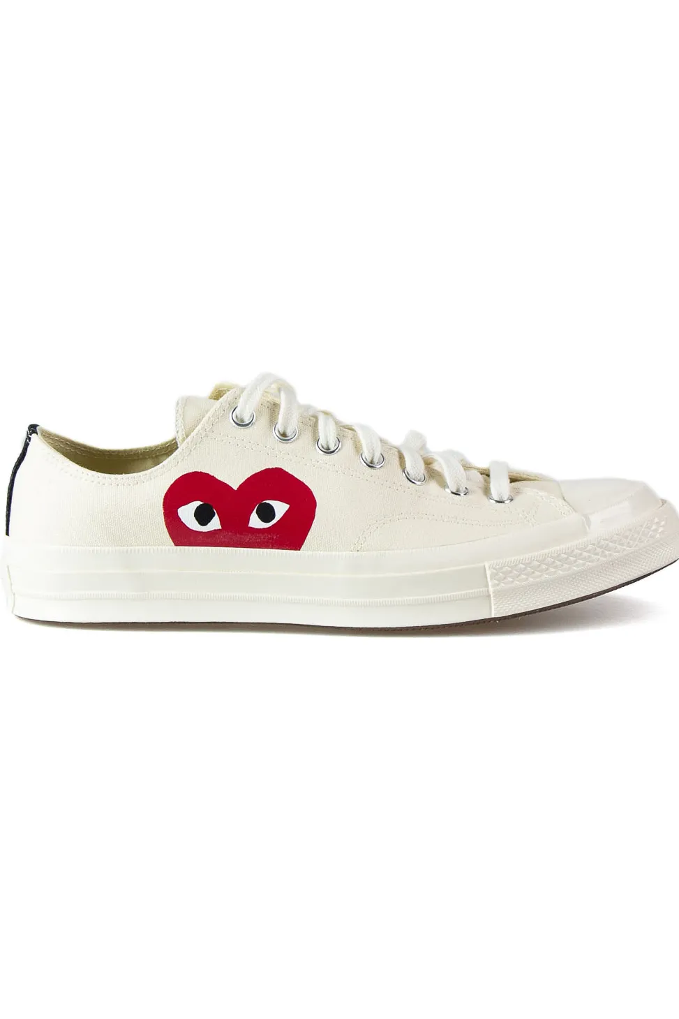 Online Comme Des Garcons Play Off-White Converse - Half Heart Chuck 70 Low Sneakers