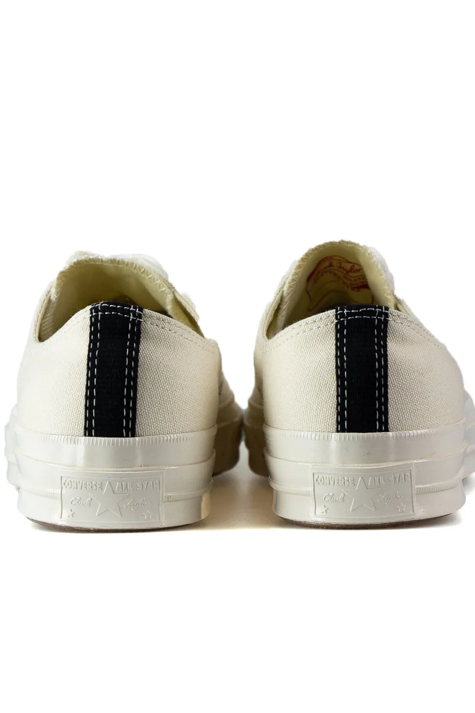 Online Comme Des Garcons Play Off-White Converse - Half Heart Chuck 70 Low Sneakers
