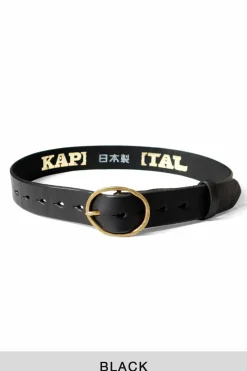 Discount Kapital Oil Leather PECOS Belt - 2 Colors