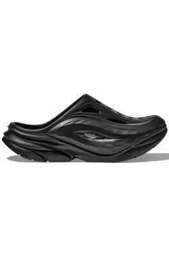 Discount Hoka ORA Recovery Mule - Black x Black