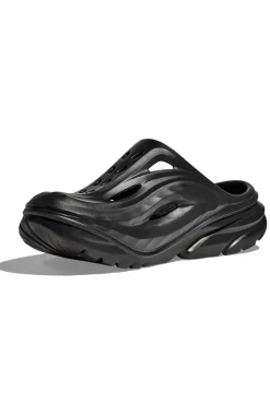 Discount Hoka ORA Recovery Mule - Black x Black