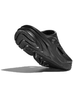 Discount Hoka ORA Recovery Mule - Black x Black