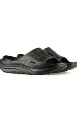 Online Hoka ORA Recovery Slide 3 - Black