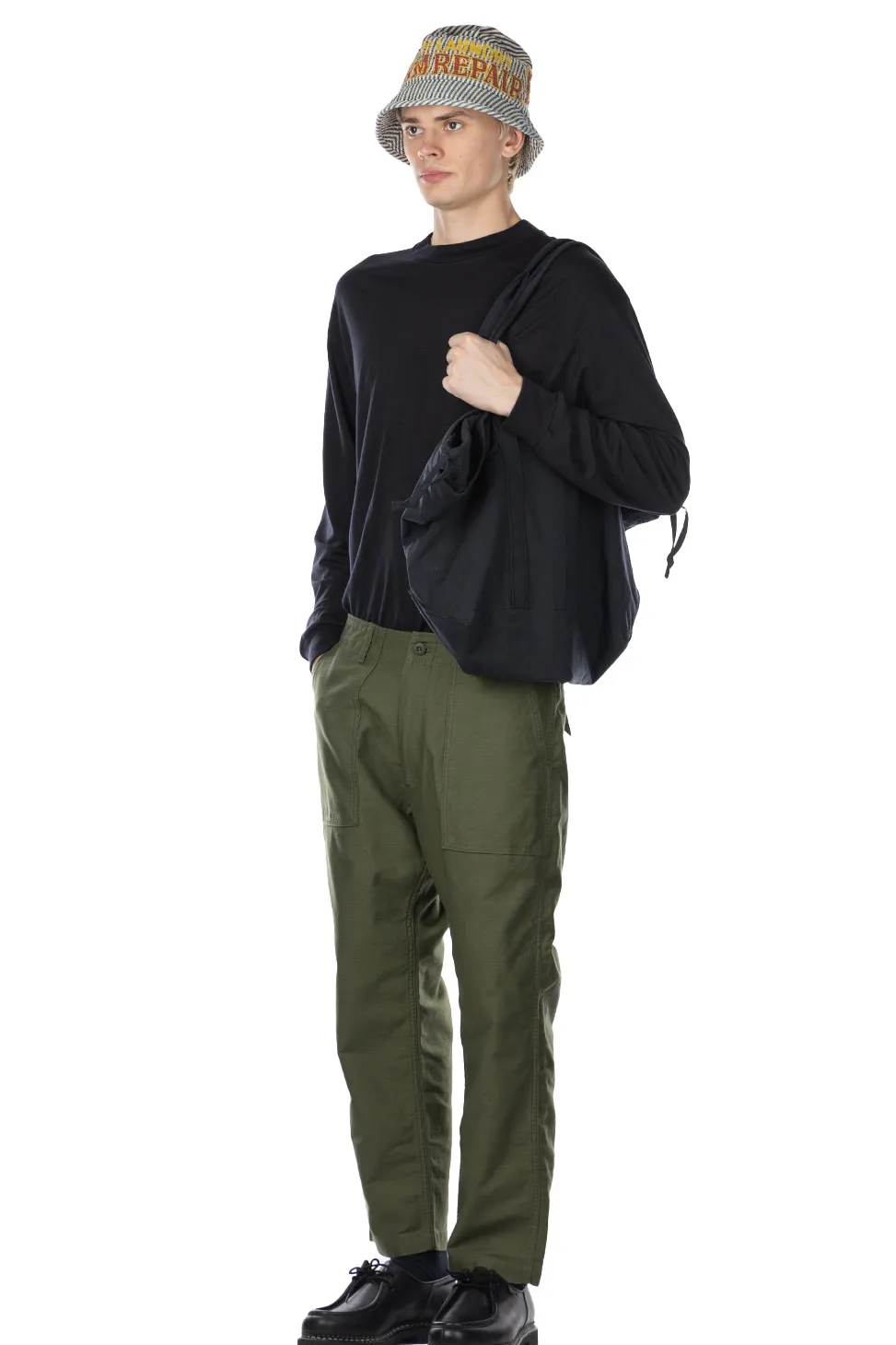Outlet Ordinary Fits Ordinary Fatigue Pants - Khaki