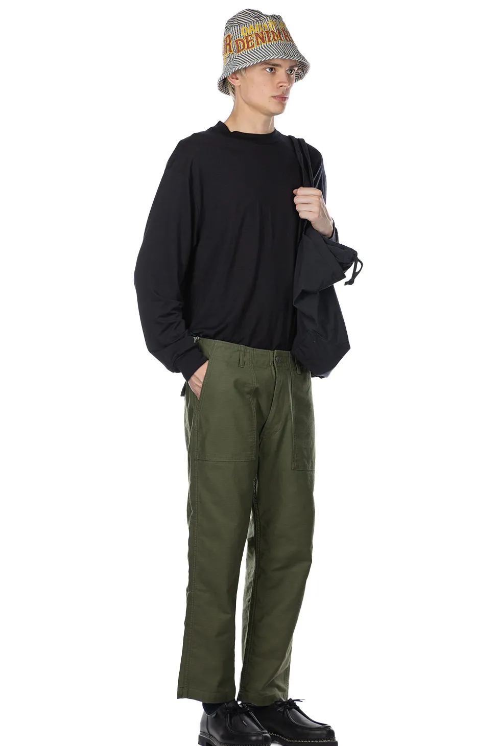 Outlet Ordinary Fits Ordinary Fatigue Pants - Khaki