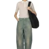 Hot AURALEE Orgainc Cotton Duck Pants - Ash Green