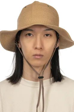 Best Cableami Organic Cotton Braid Ranger Hat - Beige