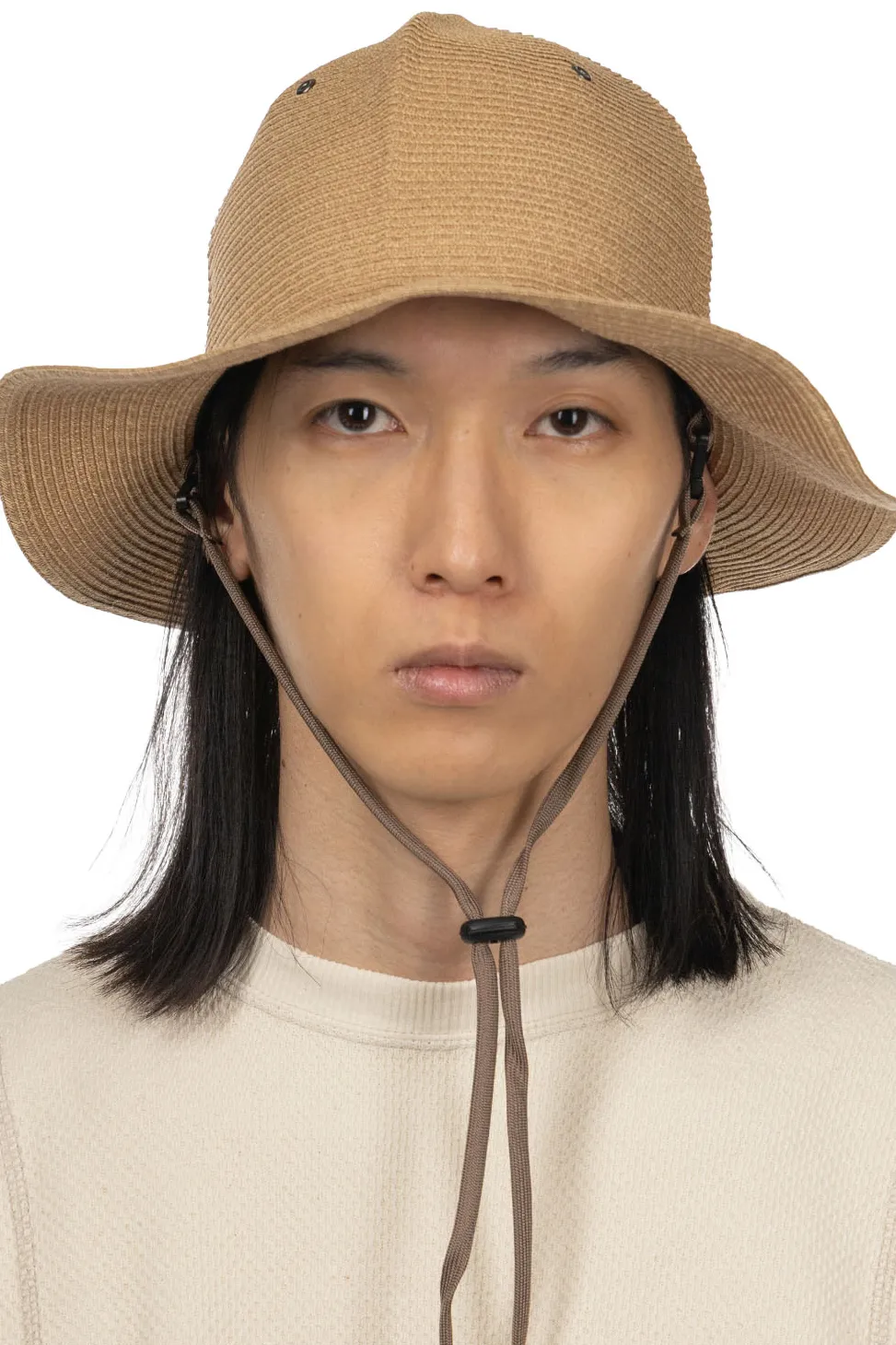Best Cableami Organic Cotton Braid Ranger Hat - Beige