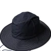 Discount Cableami Organic Cotton x Cordura Rip-Stop Hat with Strap - Navy