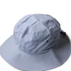Online Cableami Organic Cotton x Cordura Rip-Stop Hat with Drawcord - Gray Sax