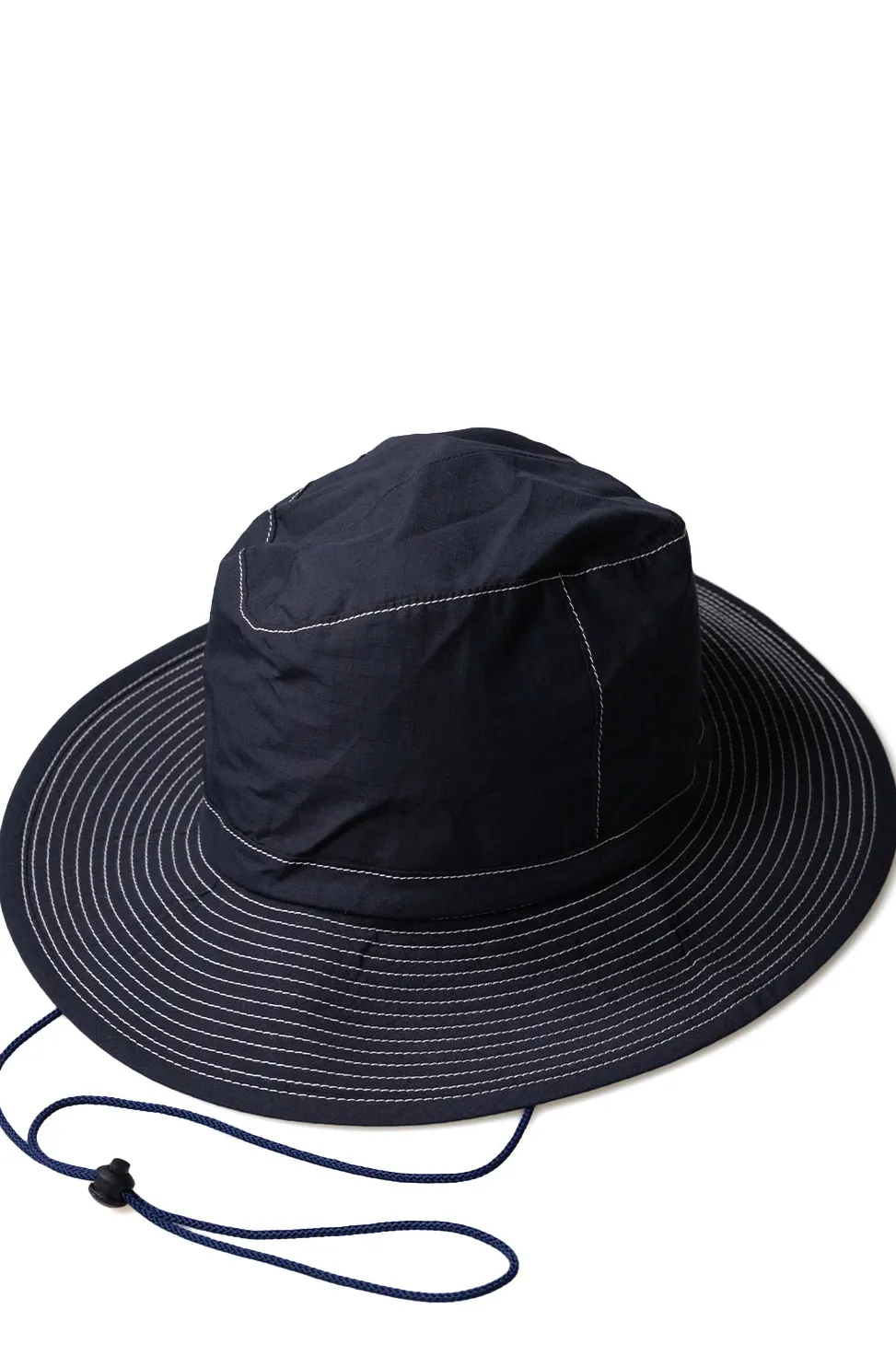 Best Cableami Organic Cotton x Cordura Rip-Stop Hat with Strap - Navy