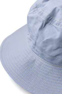 Online Cableami Organic Cotton x Cordura Rip-Stop Hat with Drawcord - Gray Sax