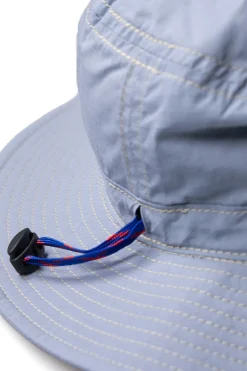 Online Cableami Organic Cotton x Cordura Rip-Stop Hat with Drawcord - Gray Sax