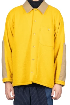 Clearance ts(s) Overshirt Jacket - Yellow