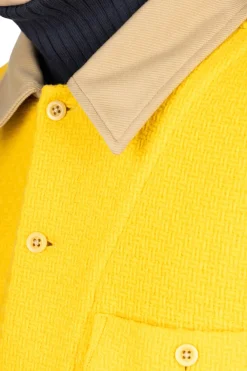 Clearance ts(s) Overshirt Jacket - Yellow