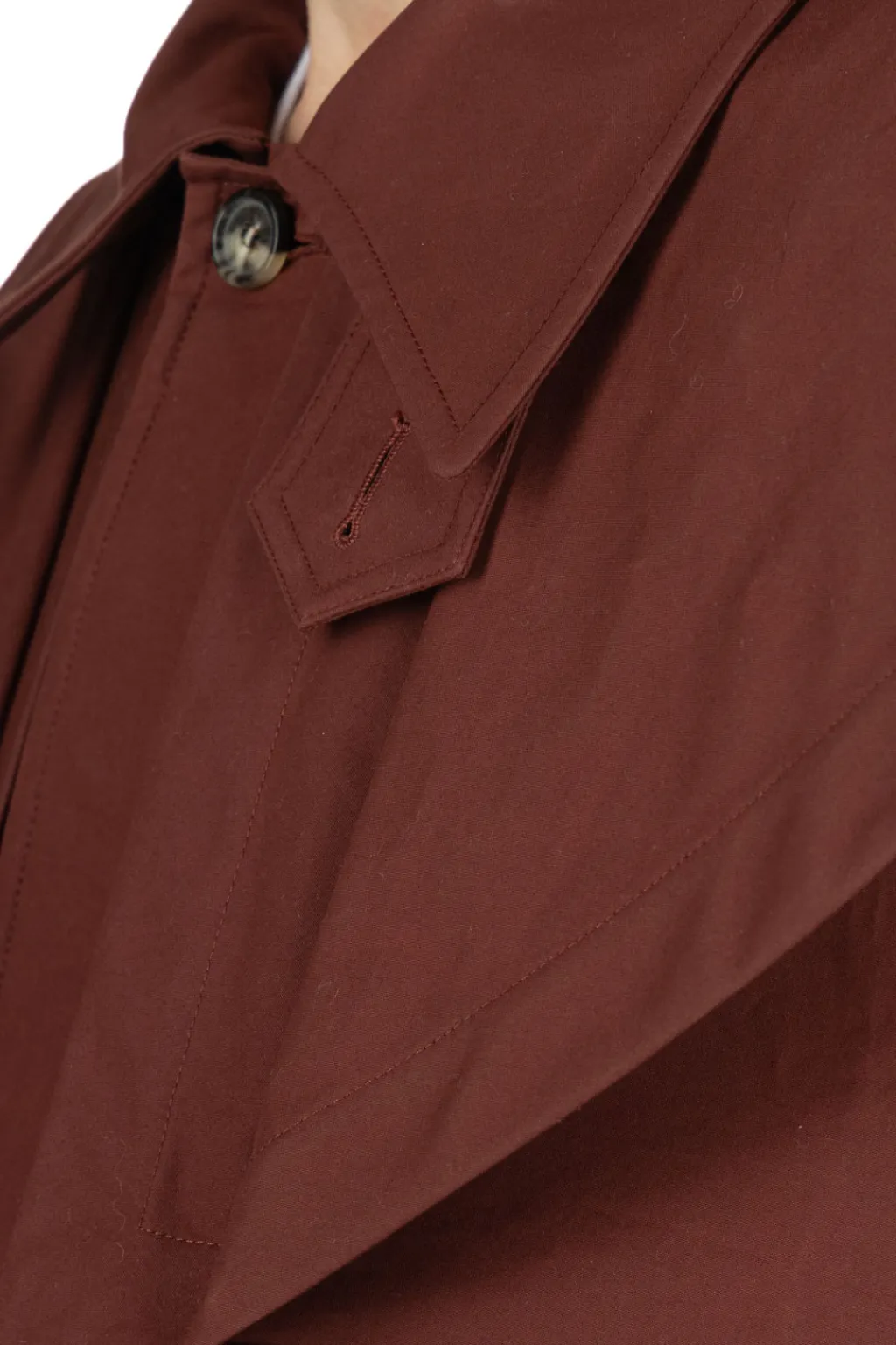 Best JW Anderson Oversized Collar Cropped Trench Jacket