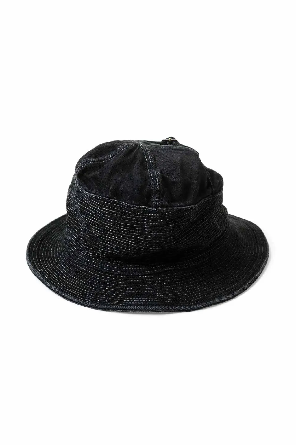 Clearance Kapital 11.5oz BLK x BLK Denim THE OLD MAN AND THE SEA Hat